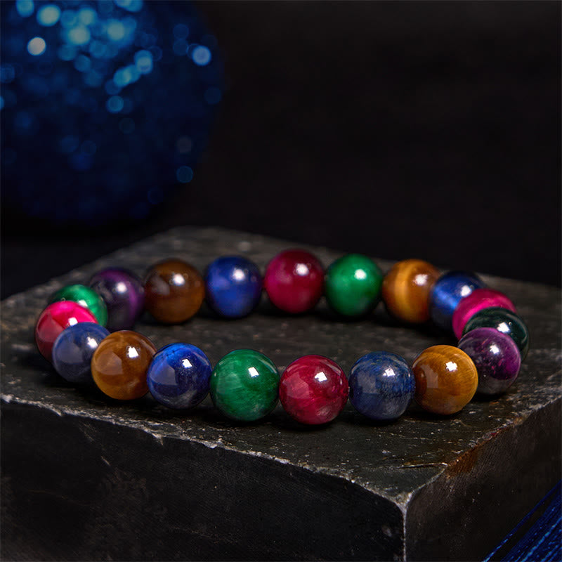 Buddha Stones各種タイガーアイ自信ブレスレット