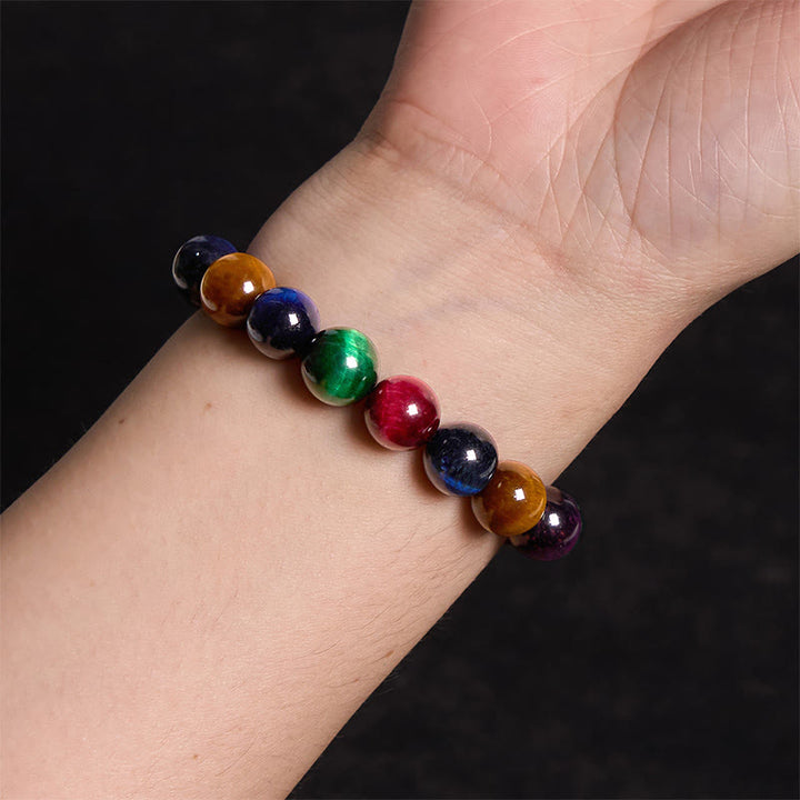 Buddha Stones各種タイガーアイ自信ブレスレット