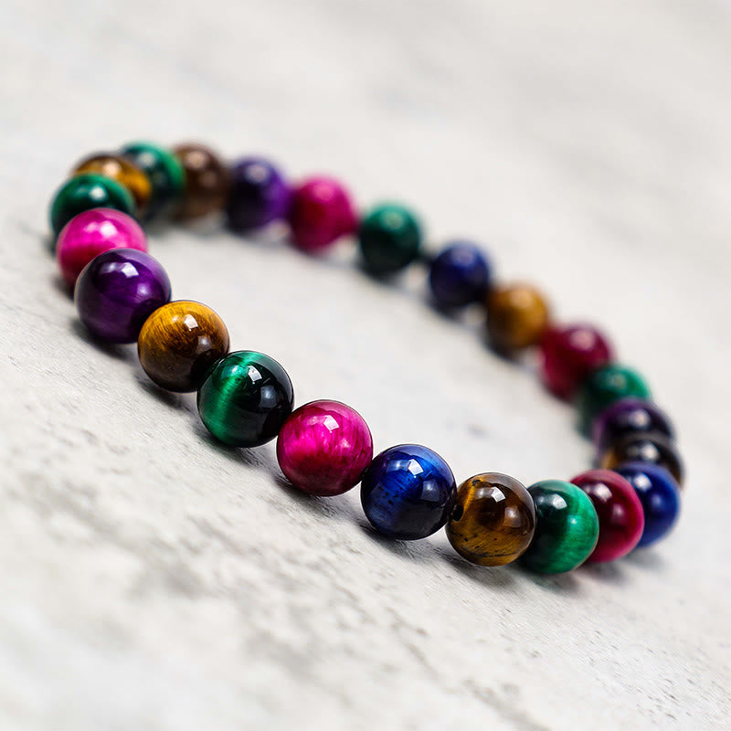 Buddha Stones各種タイガーアイ自信ブレスレット