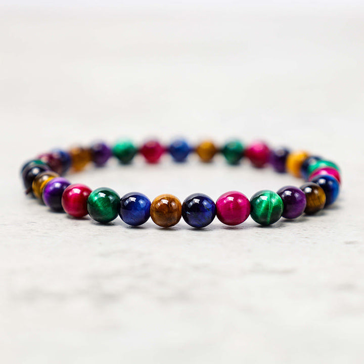 Buddha Stones各種タイガーアイ自信ブレスレット