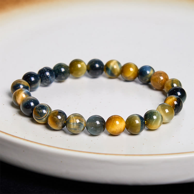 Buddha Stones各種タイガーアイ自信ブレスレット