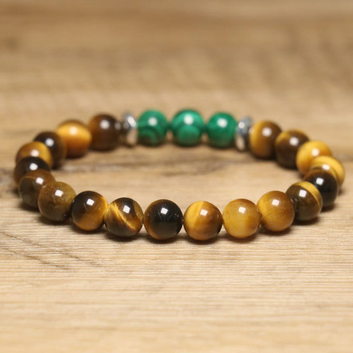 Buddha Stones各種タイガーアイ自信ブレスレット