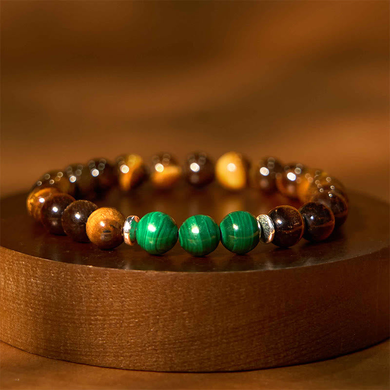 Buddha Stones各種タイガーアイ自信ブレスレット