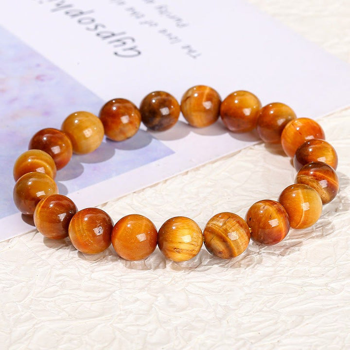 Buddha Stones各種タイガーアイ自信ブレスレット