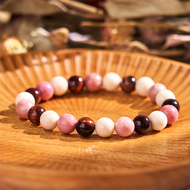 Buddha Stones各種タイガーアイ自信ブレスレット