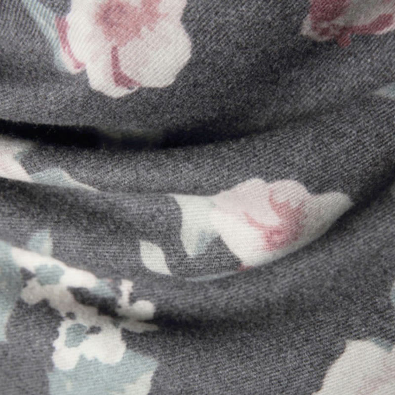 Buddha Stonesチベットショール ガーデンローズ 秋冬 心地よい旅行用スカーフラップ - image 22