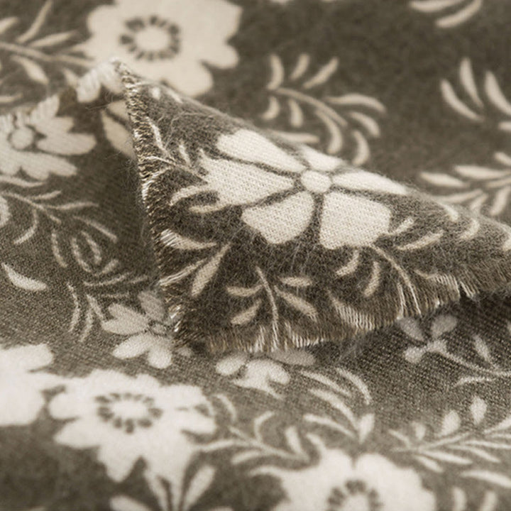 Buddha Stonesチベットショール フレッシュデイジープリント 秋冬 ソフト 暖かい 旅行用スカーフ ラップ - image 7