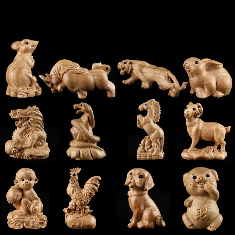 Buddha Stones年 十二支 福の字 桃の木 仏像 家の装飾 - image 33