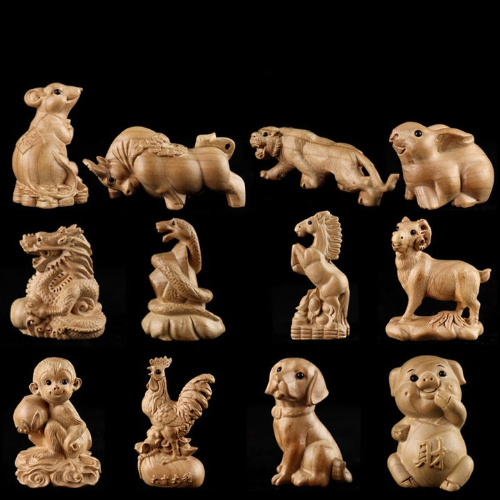 Buddha Stones年 十二支 福の字 桃の木 仏像 家の装飾 - image 33