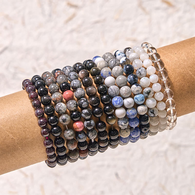 Buddha Stonesが地球に帰る ニュートラルカラーシリーズ グラウンディングバランスブレスレット