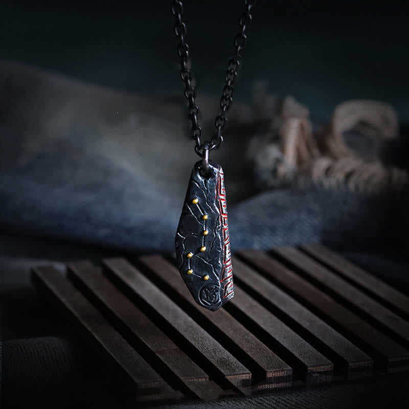 Buddha Stones999スターリングシルバー 北斗七星 バランスネックレスペンダント - image 2