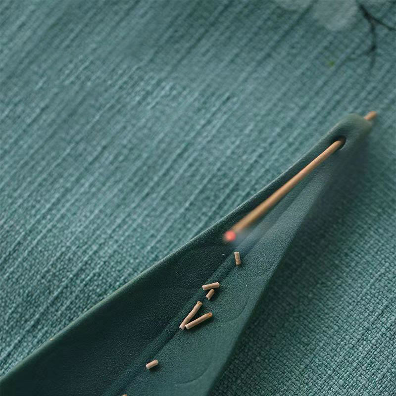 Buddha Stones柳の葉 癒し 陶器 スティック 香炉 装飾 - image 7