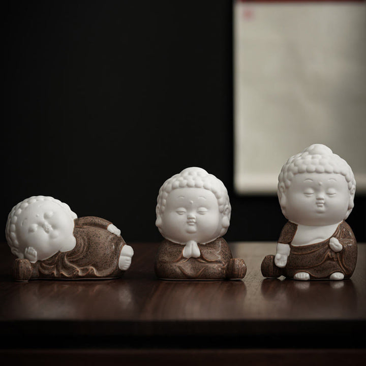 Buddha Stones仏陀 座像 立像 横たわ像 陶器製 癒し 香炉 卓上装飾