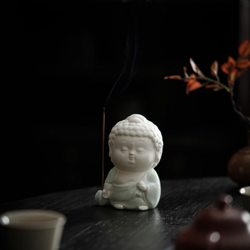 Buddha Stones仏陀 座像 立像 横たわ像 陶器製 癒し 香炉 卓上装飾