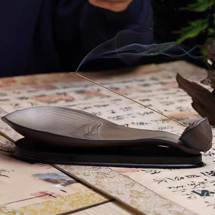 Buddha Stones蓮の実 禅 癒し ブラウン 陶器 スティック 香炉 装飾 - image 11