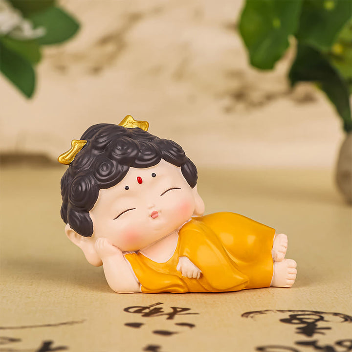 Buddha Stones瞑想 蓮 阿弥陀仏 樹脂像 慈悲 室内装飾