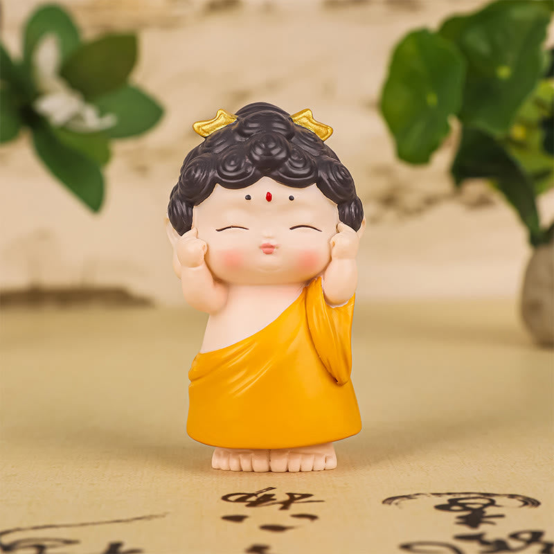 Buddha Stones瞑想 蓮 阿弥陀仏 樹脂像 慈悲 室内装飾