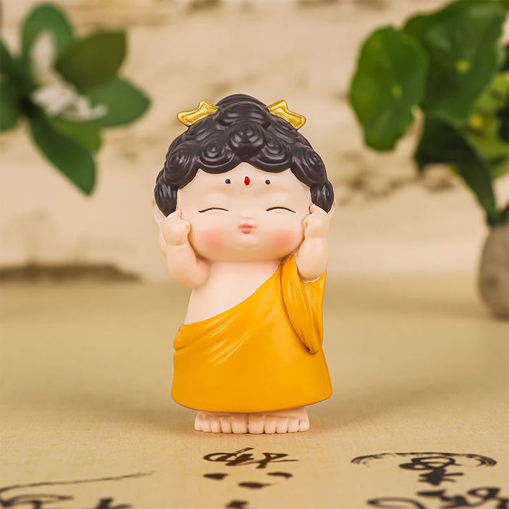 Buddha Stones瞑想 蓮 阿弥陀仏 樹脂像 慈悲 室内装飾