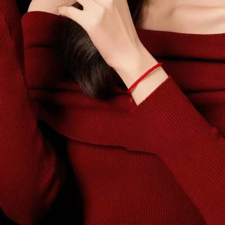 Buddha Stonesの赤紐925スターリングシルバー 五つの富の神との繋がりブレスレット - image 3