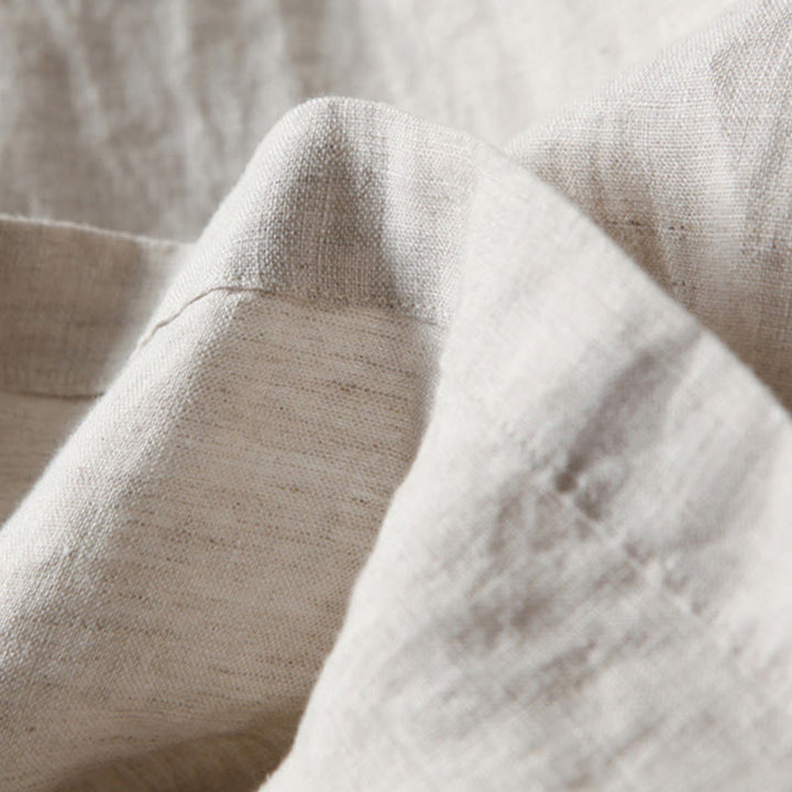 Buddha Stones 綿麻ワイドパンツ ハイウエスト 無地 ポケット付き ゆったり涼しい - image 17