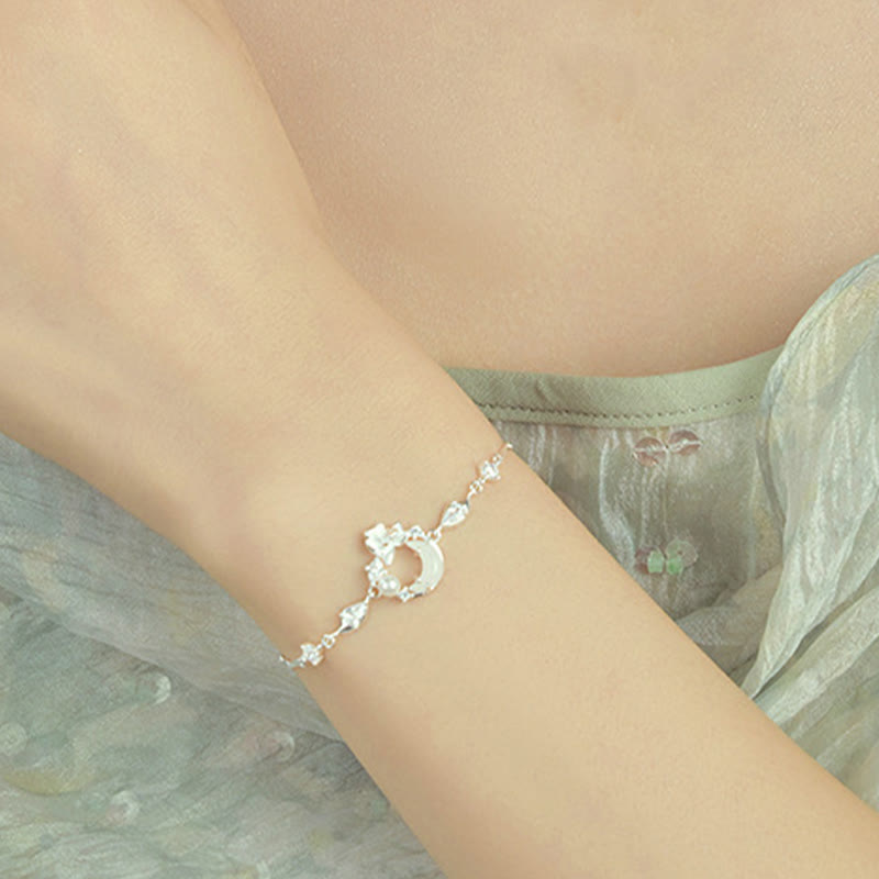 Buddha Stones和田翡翠 925 スターリングシルバー キュービックジルコニア パール ロータスブレスレット - image 4