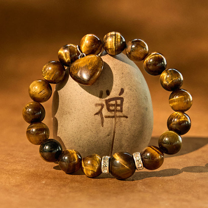 Buddha Stones各種クリスタルグリーンアベンチュリンラブハートバランスブレスレット - image 22