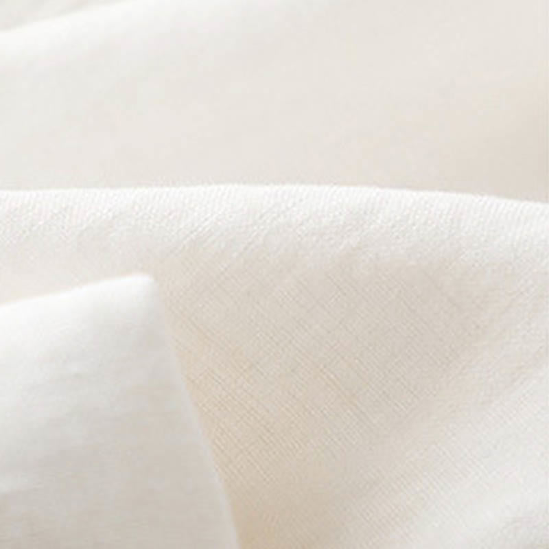 Buddha Stonesカジュアル 無地 サイドプリーツ コットンリネン レディース ワイドレッグパンツ ポケット付き - image 17