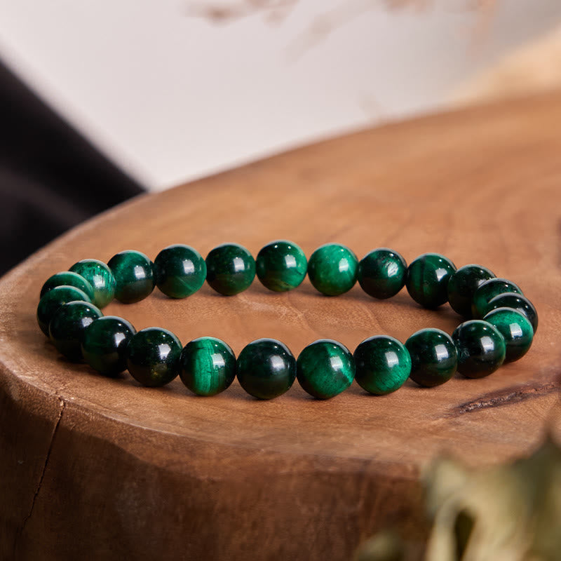 Buddha Stonesタイガーアイ成長ヒーリングエネルギーブレスレット