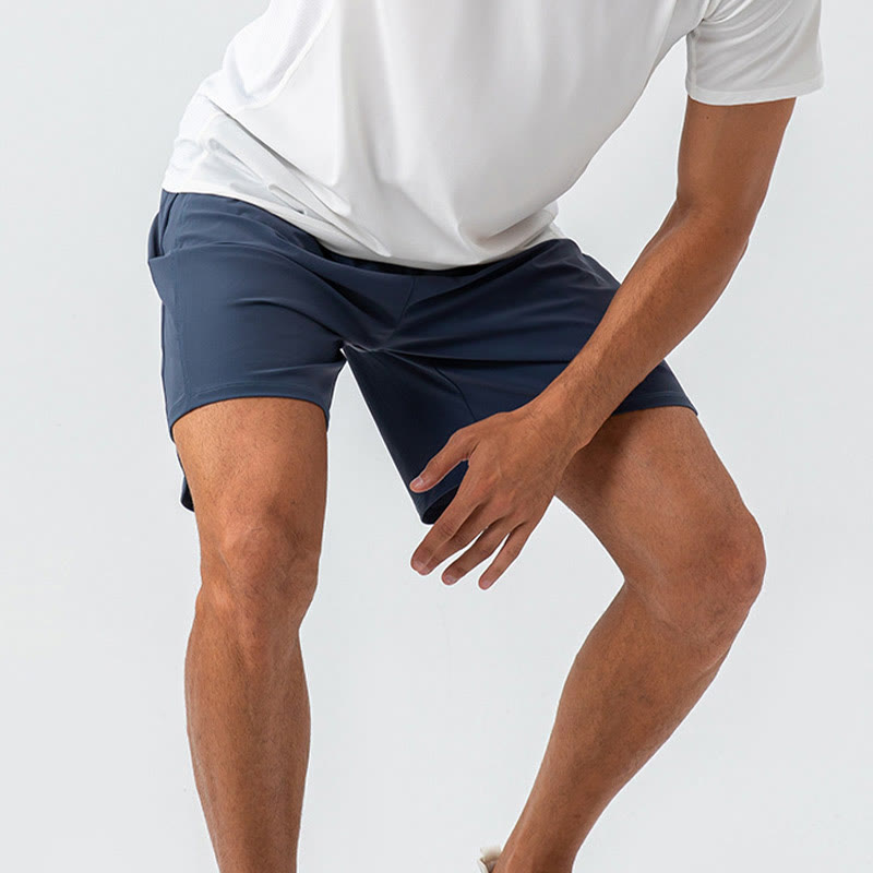 Buddha Stonesメンズ カジュアル 通気性 ゆったり ナイロン 速乾 スポーツショーツ ポケット付き - image 16