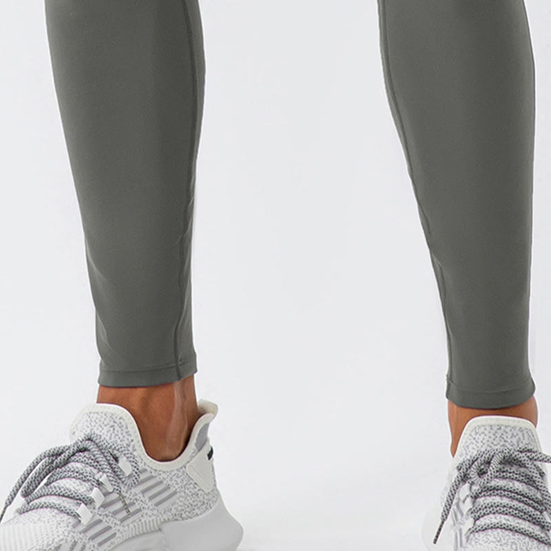 Buddha Stonesハイウエスト 伸縮性 速乾性 通気性 ジム スポーツ メンズ レギンス パンツ - image 11