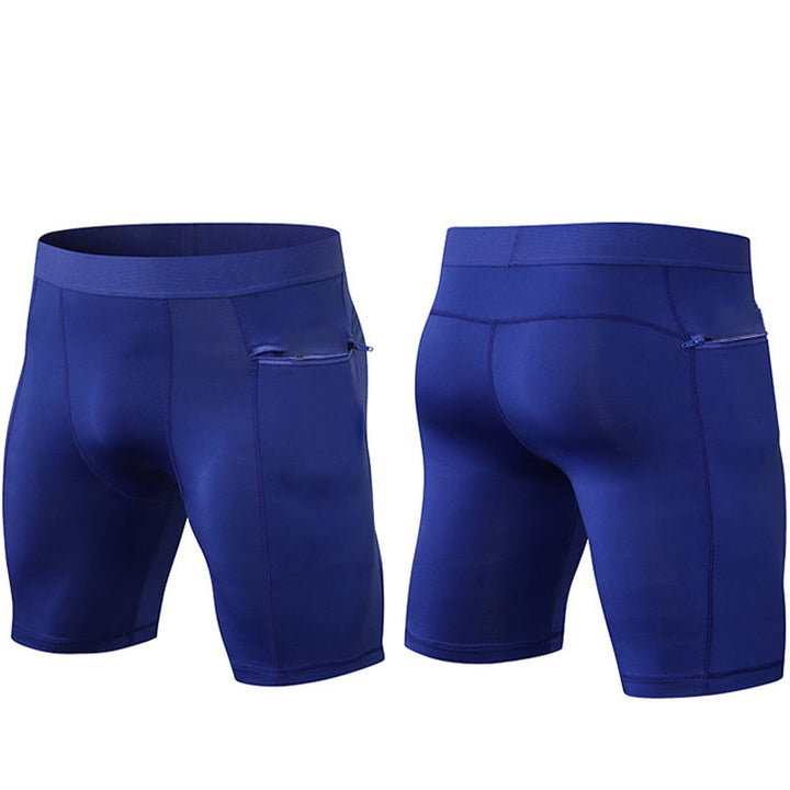 Buddha Stonesメンズ タイト ストレッチ 高伸縮性 速乾 スポーツショーツ ジッパーポケット付き - image 29