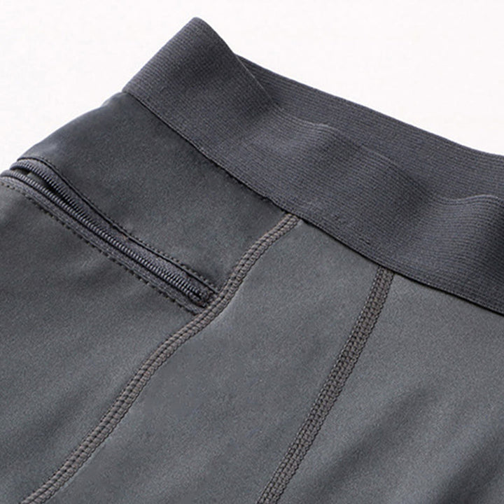 Buddha Stonesメンズ タイト ストレッチ 高伸縮性 速乾 スポーツショーツ ジッパーポケット付き - image 14