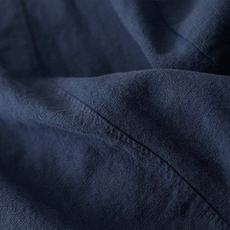 Buddha Stonesカジュアル 無地 7-8丈 レディース コットンリネン ハーレムパンツ ポケット付き - image 20