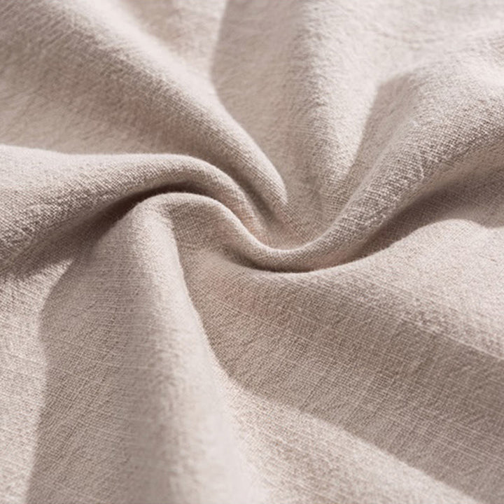 Buddha Stones春 無地 ドローストリング メンズ ハーレムパンツ ポケット付き - image 32