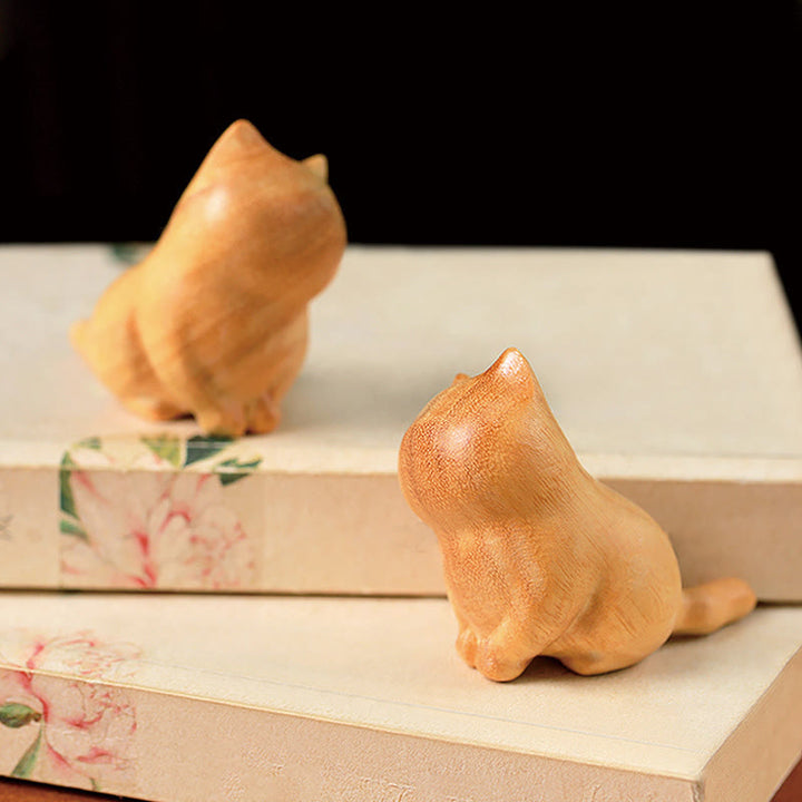 Buddha Stones小猫 白檀 守護 家飾り（ランダムタイプ） - image 4