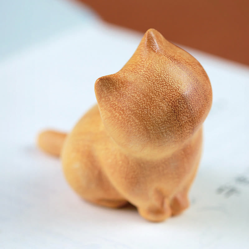 Buddha Stones小猫 白檀 守護 家飾り（ランダムタイプ） - image 2