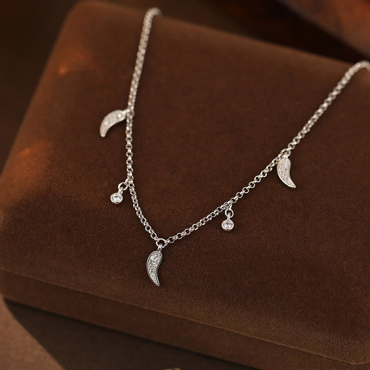 Buddha Stones925スターリングシルバー ジルコン リトルペッパーチャーム プロテクションアンクレット - シルバーアンクレット（円周25cm） - image 11