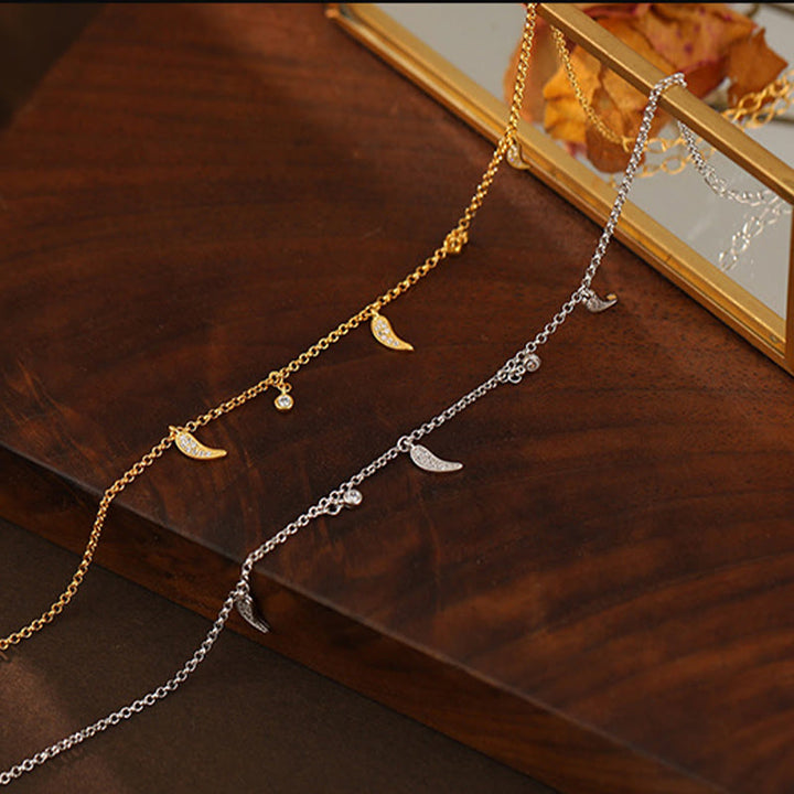 Buddha Stones925スターリングシルバー ジルコン リトルペッパーチャーム プロテクションアンクレット - image 13