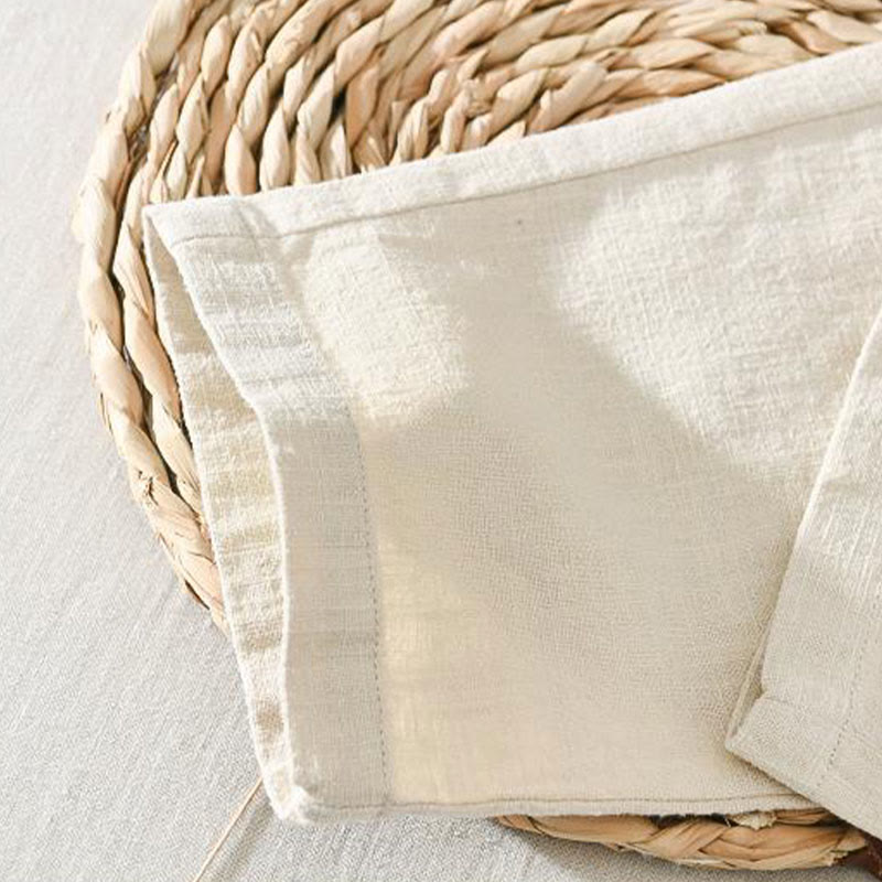 Buddha Stones夏用カジュアルドローストリングラミーリネンメンズパンツ（ポケット付き） - image 20