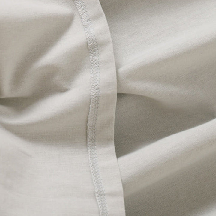 Buddha Stonesサマーボタンデザイン 半袖 コットンリネン ミディドレス ポケット付き - image 15