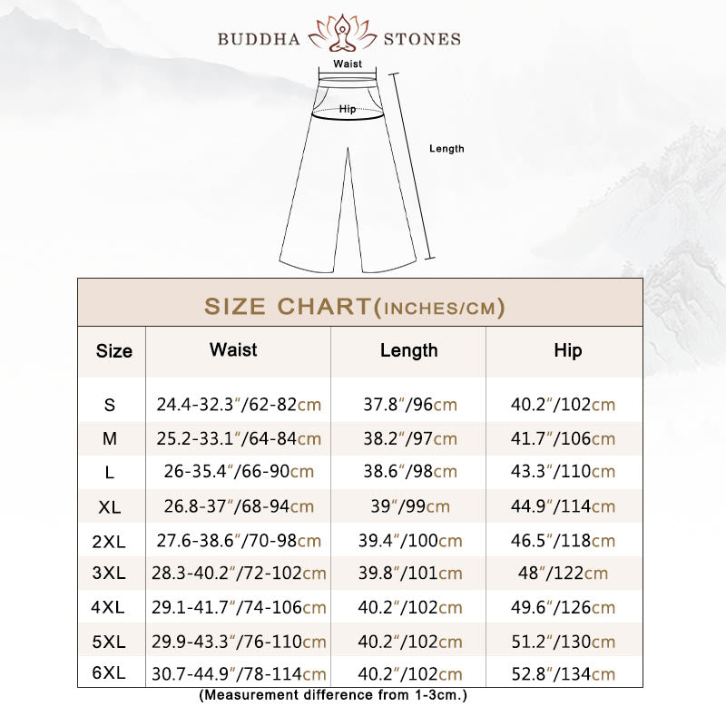 Buddha Stones 2点セット レディース 半袖シャツ トップス Tシャツ パンツ 瞑想 禅 太極拳 コットンリネン 衣類セット - image 4