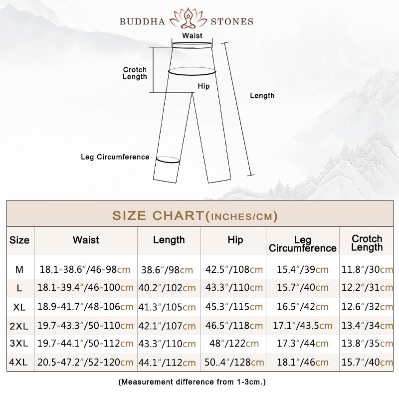 Buddha Stones無地カエルボタン唐装 伝統的な綿麻半袖トップス・パンツ メンズ服セット - image 4