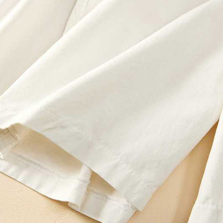 Buddha Stones夏 カジュアル ゆったり 無地 コットン レディース ショートパンツ ポケット付き - image 20