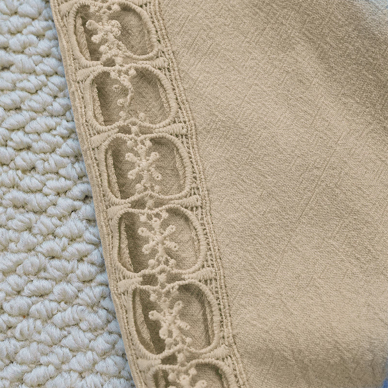 Buddha Stones夏 無地 つなぎ デザイン コットン リネン レディース パンツ ポケット付き - image 25