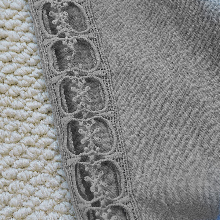 Buddha Stones夏 無地 つなぎ デザイン コットン リネン レディース パンツ ポケット付き - image 19