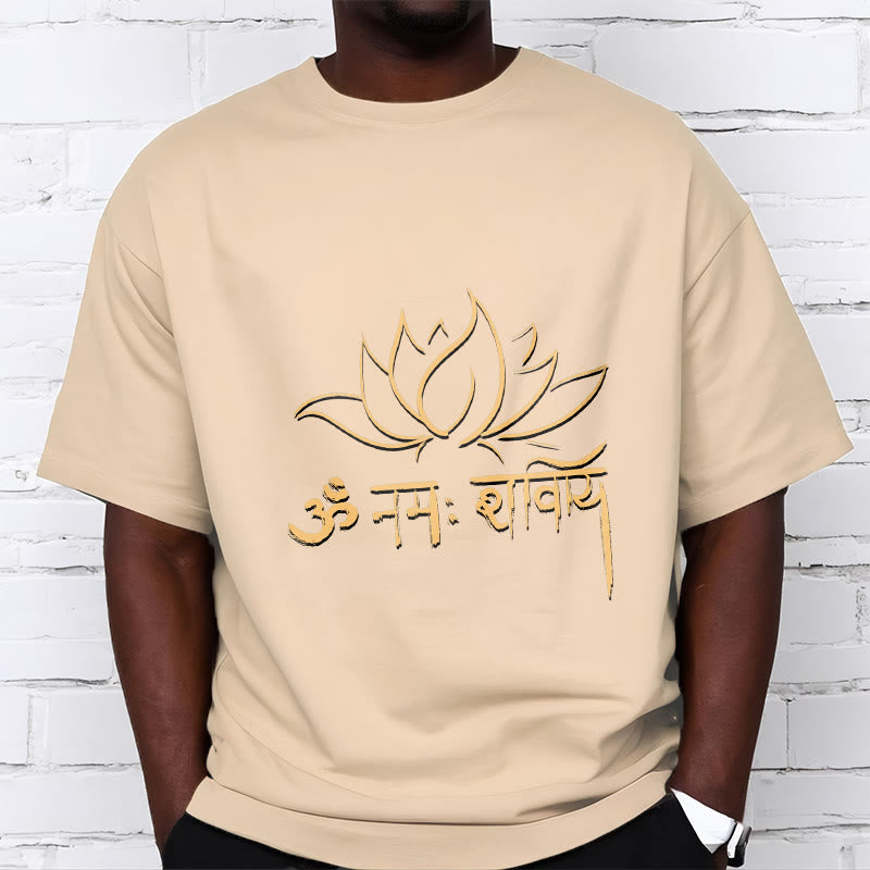 Buddha Stonesロータス サンスクリット ナマ シヴァヤ Tシャツ Tシャツ - image 11