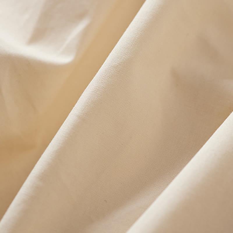 Buddha Stones夏 カジュアル 不規則デザイン レディース コットンスカート ポケット付き - image 6