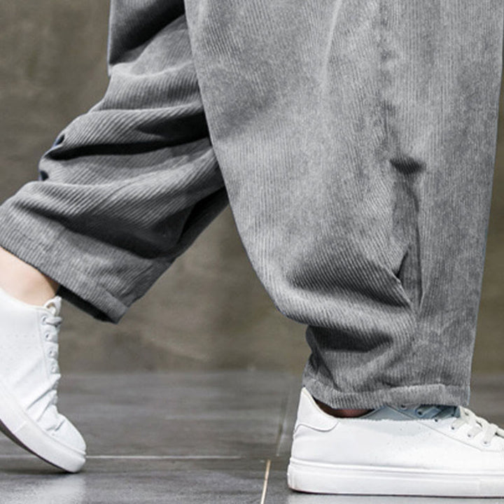 Buddha Stonesカジュアル 無地 コットン ブルマー メンズ パンツ ポケット付き - image 18