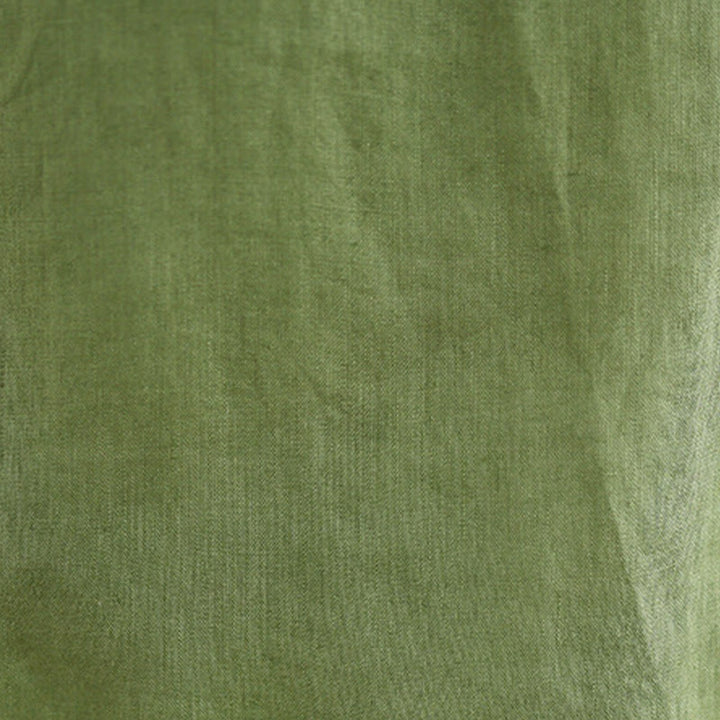 Buddha Stonesサマーフリルデザイン ドローストリング クルーネック コットンリネン レディース ノースリーブベスト - image 11