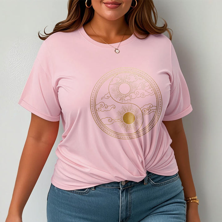Buddha Stones陰陽 太陽 吉兆 雲 Tシャツ - image 17